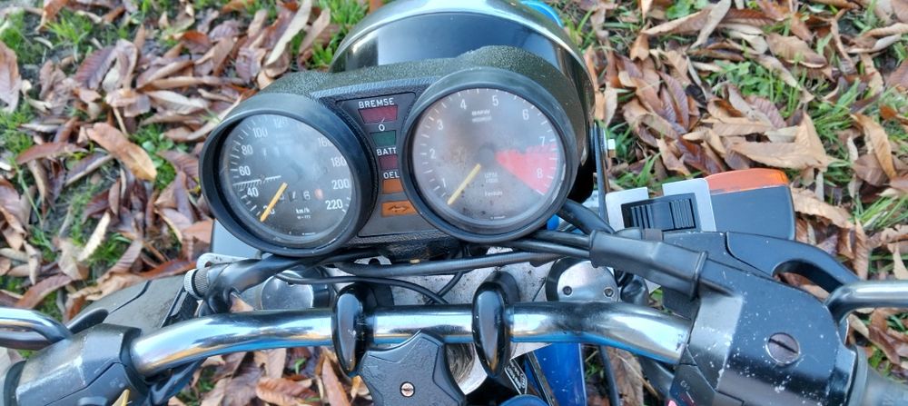 BMW R60/7 de 1977 c/ malas originais