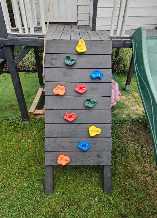 Uchwyty wspinaczkowe 10 sztuk dla dzieci Różne kształty i kolory NOWE