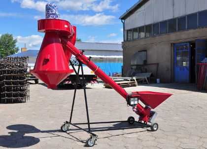 Separator zboża M502/2 mobilny POM Augustów jak wialnia czyszczalnia