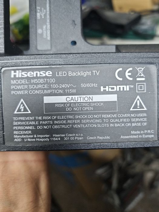 Placa principal TV hisense