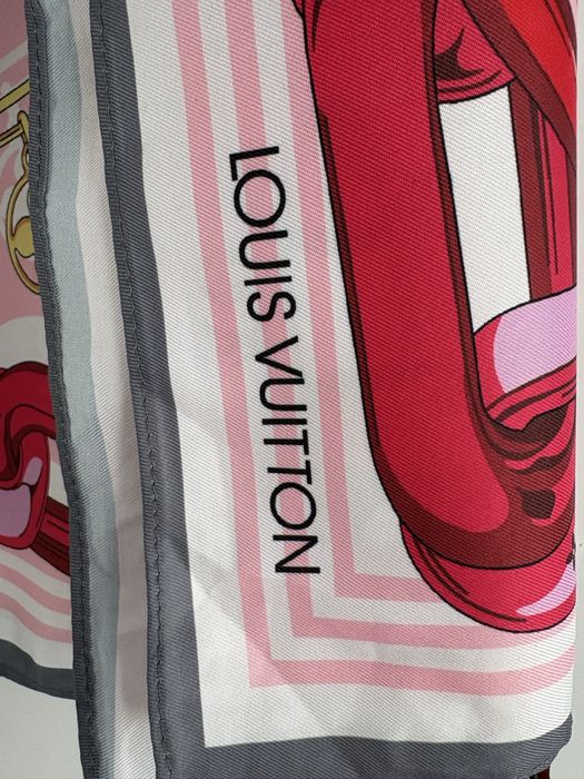 Chusta jedwabna Louis Vuitton