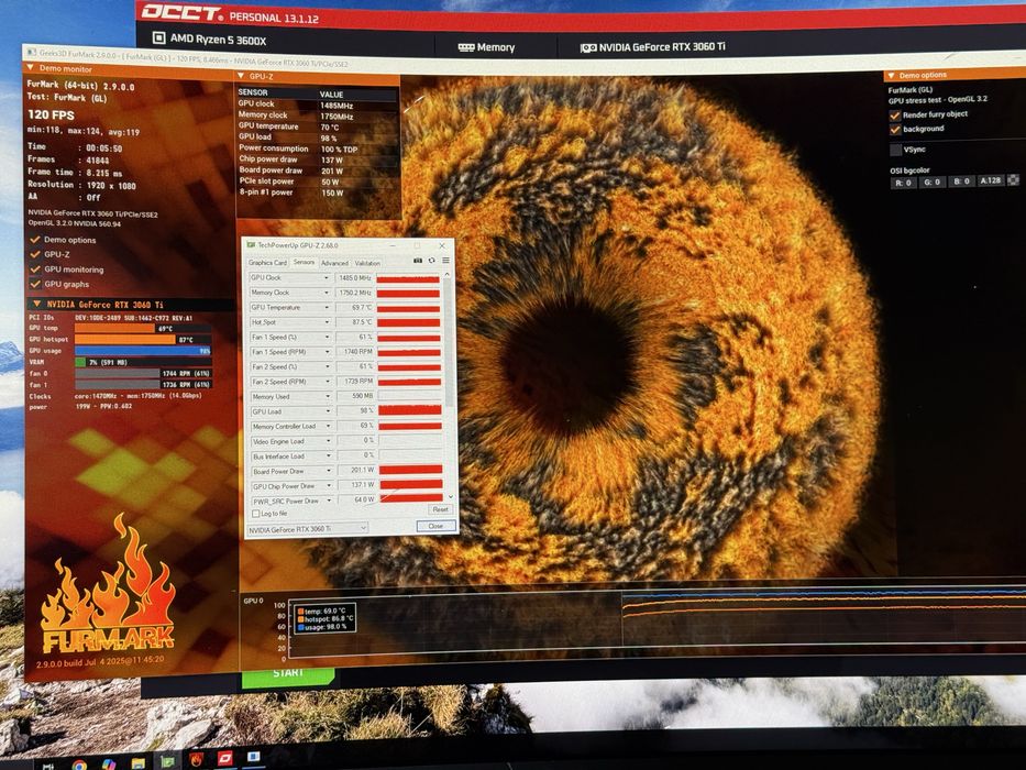 Гарантія! MSI RTX 3060 Ti 8G Ventus 2X відеокарта | TradeIn