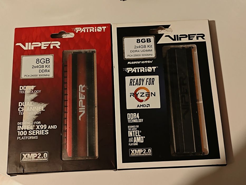 Pamięć RAM Patriot Viper DDR4 - 2x zestaw 8GB (2x4GB)