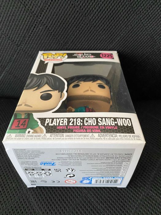 Funko Pop Television: Player 218 Cho Sang-Woo-Squid Game #1225 - Novo
