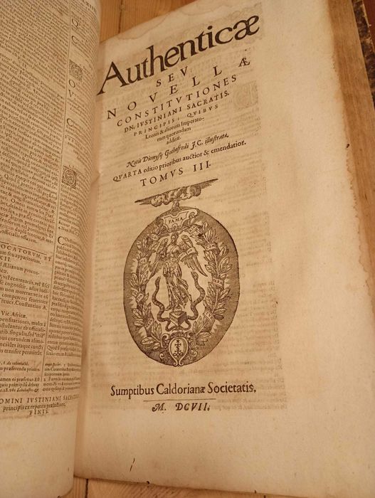 Starodruki 1607 Korpus Prawa Cywilnego 5/5 - Justynian - Feudalizm