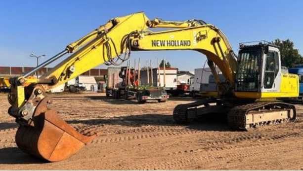 Roboty ziemne, wynajem palowanie CFA 600 mm koparka New Holland E265B