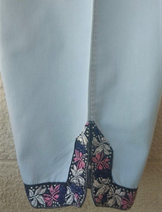 Robe + Pijama Algodão Manga Curta Azul Claro Fabricados Macau 5-6Anos