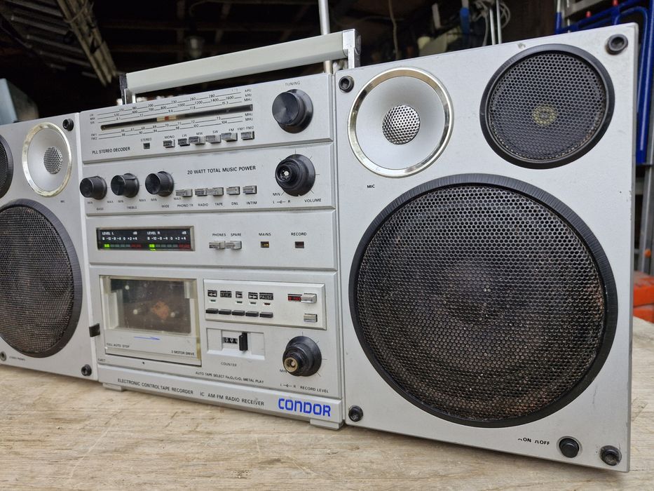 Stary Radiomagnetofon  Condor  PRL