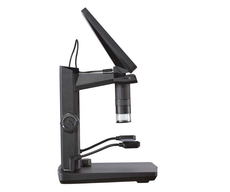 Mikroskop Cyfrowy z Ekranem HD 26 cm – Perfekcja w Detalu