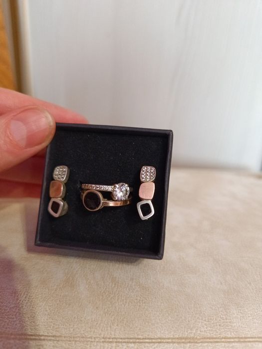 Срібло 925пр золота пластина 375 пр