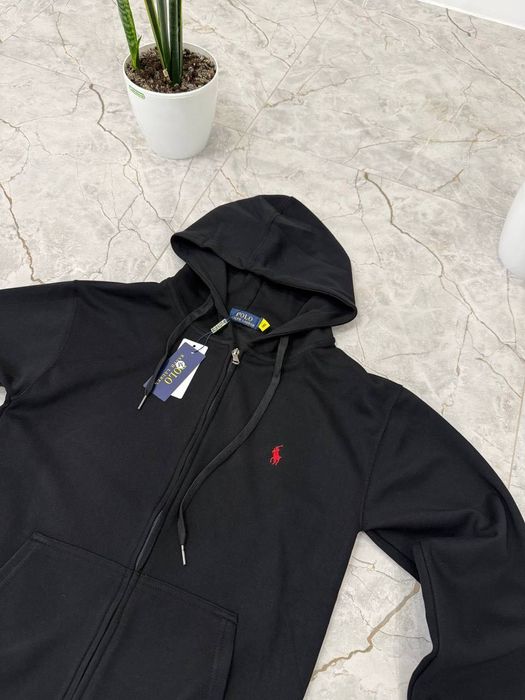 Зіпка Polo Ralph Lauren чорна та сіра, універсальна