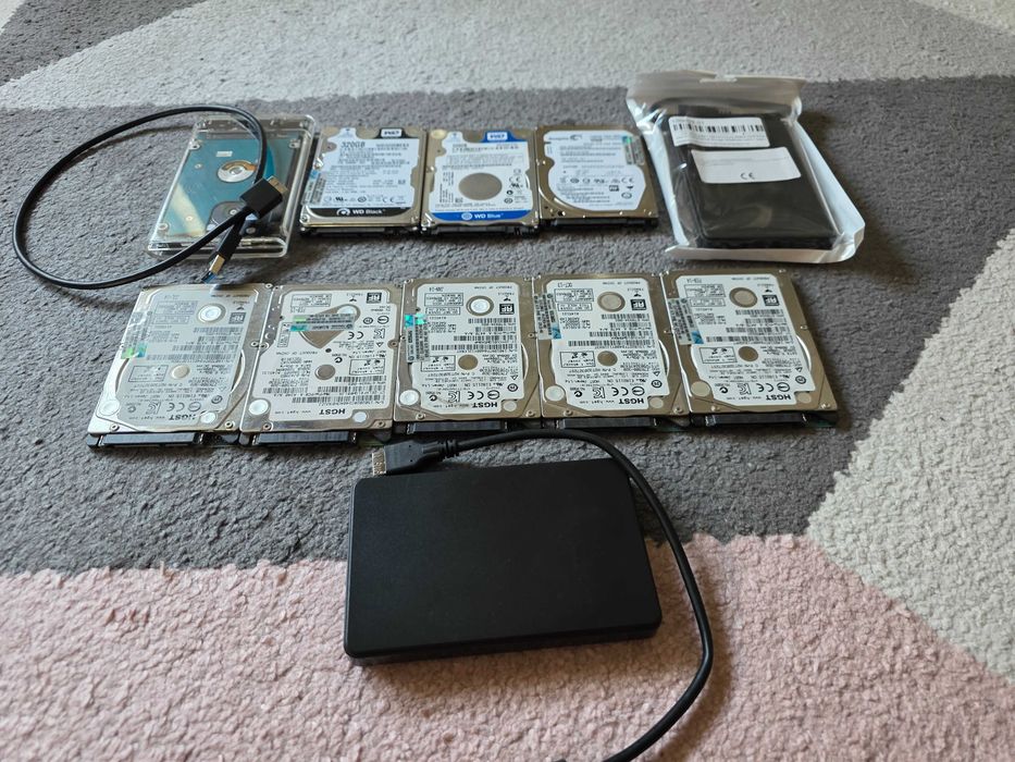 Discos e Discos externos para venda 2.5 e 3.5
