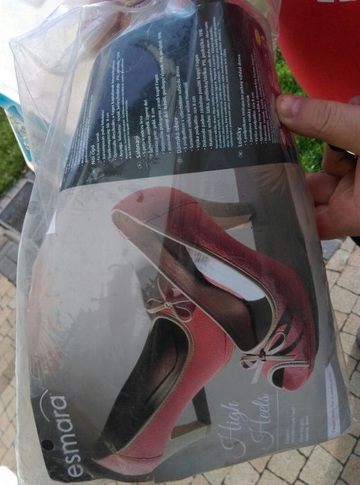 Buty różowe 41