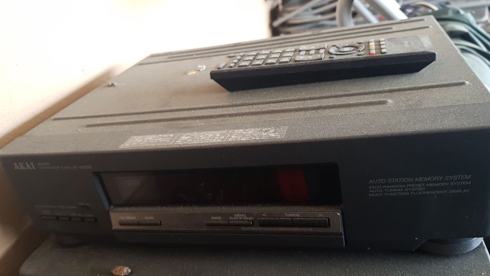 Conjunto Amplificador e Aparelhagem de Som AKAI Home Stereo Syste