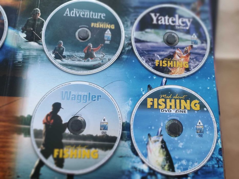 8 DVD wędkarstwo agroturystyka  j. angielski