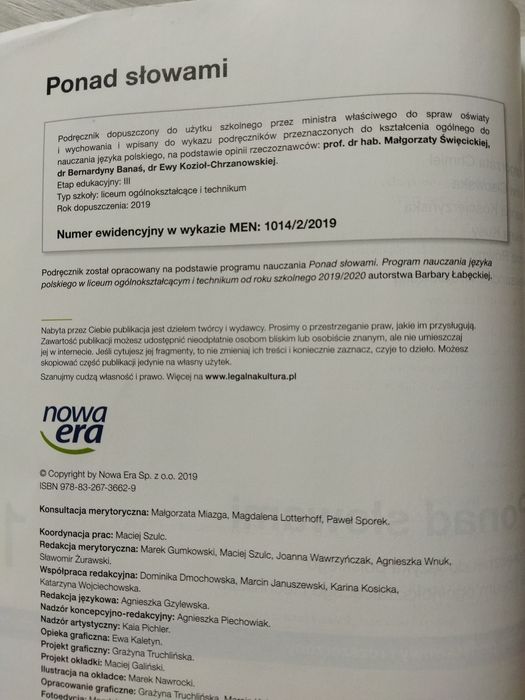 Ponad słowami 1 cześć 2