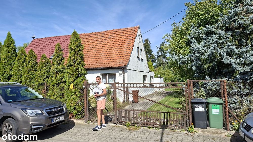 Dom bliźniak z ogrodem we Wrocławiu Stabłowice