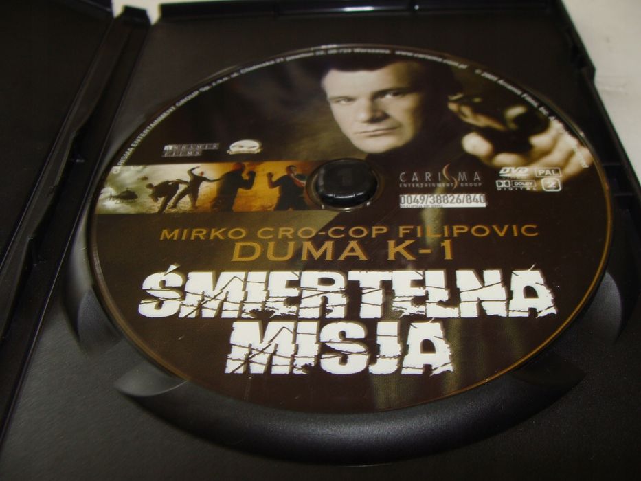 ŚMIERTELNA MISJA DVD *