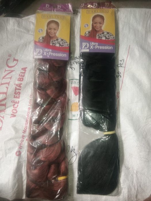 Cabelo postiço da Darling, cabelos  Humano e sintético baratos