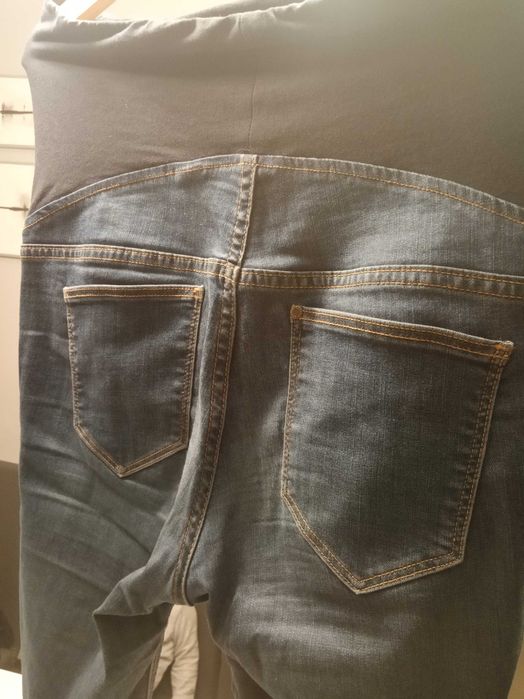 Spodnie ciążowe jeansowe r. 38 H&M super skinny