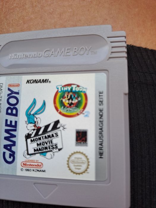 Gra Nintendo Gameboy Tiny Toon Adventures Montana"s Movie Madness 2
