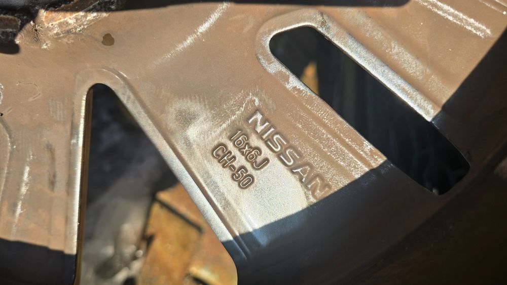 Komplet  kół koła  felgi 16" Nissan Micra k14 opony zimowe 195/55/16