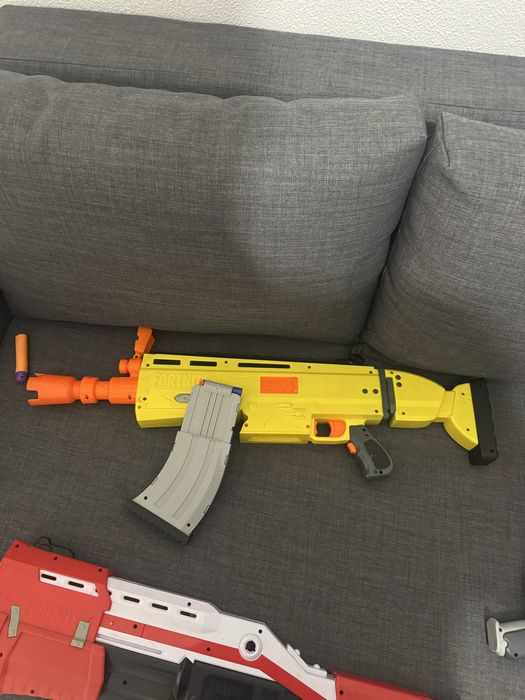 3 armas Nerf Fortnite