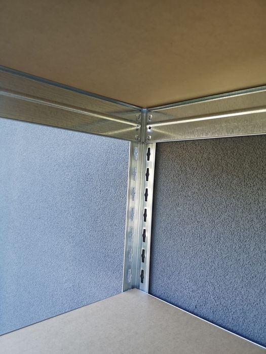 Regał Garażowy, Warsztatowy na Nity 192x100x50 cm 5P/300 kg