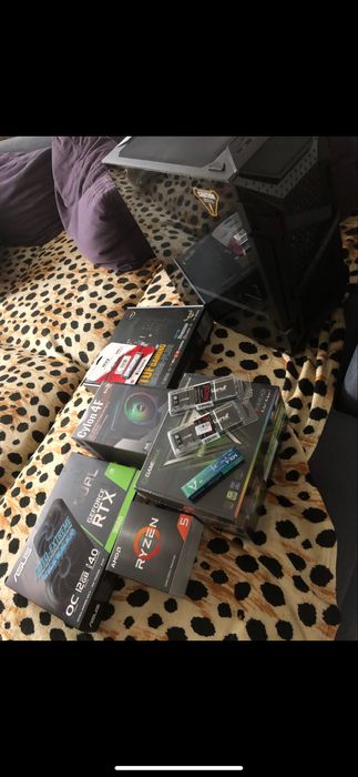 Игровой ПК компьютер RTX 3060 12 GB + Ryzen 5 5600