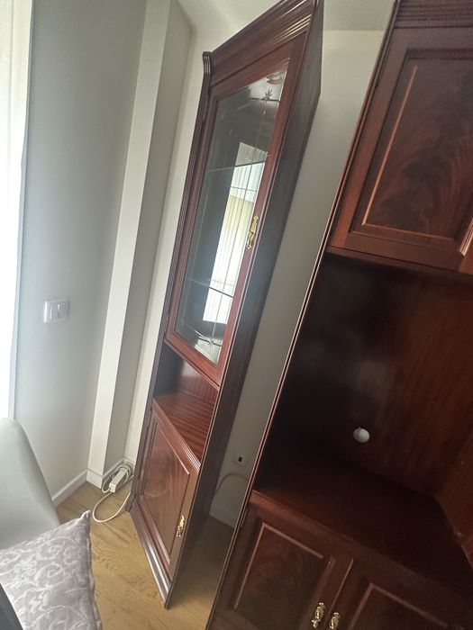 Movél de sala em madeira cerejeira em 3 módelos