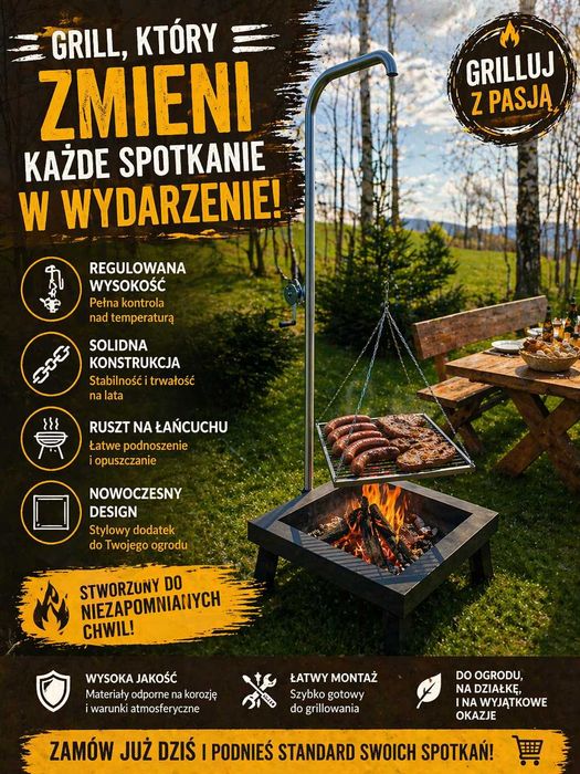 Grill wolnostojący