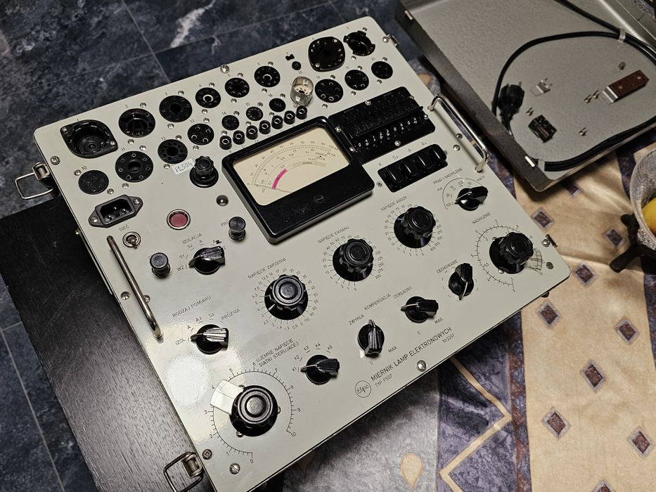 Miernik Lamp Elektronowych Elpro PRL P507