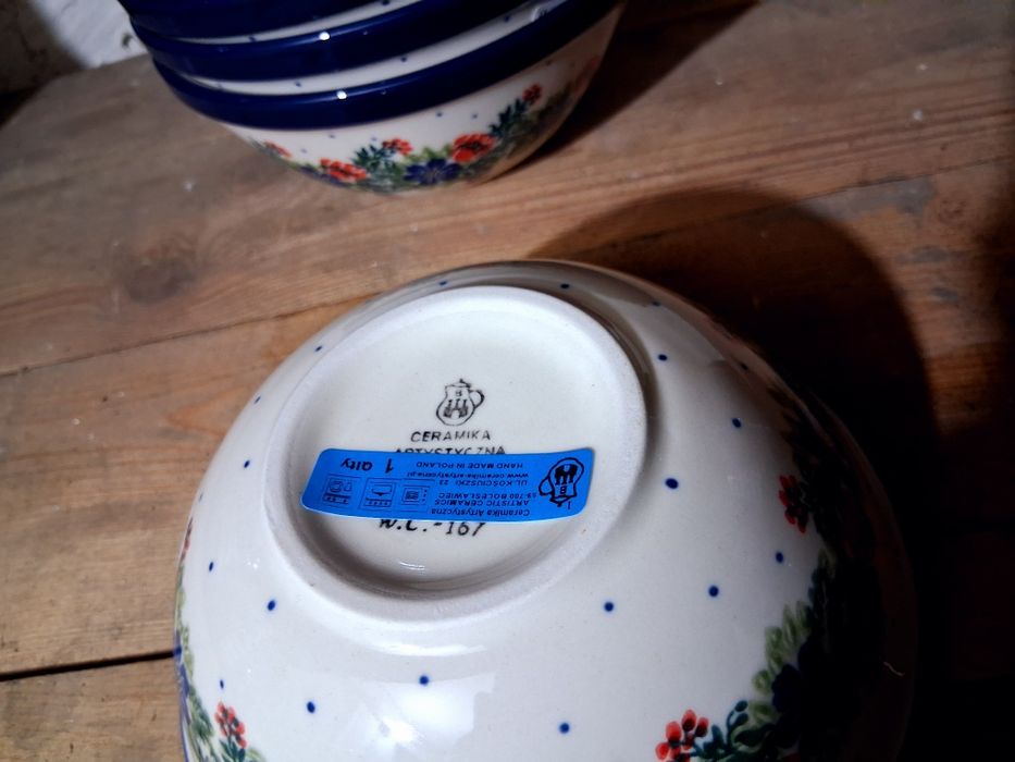 Miska na zupe 750ml GAT1 Ceramika Artystyczna Boleslawiec