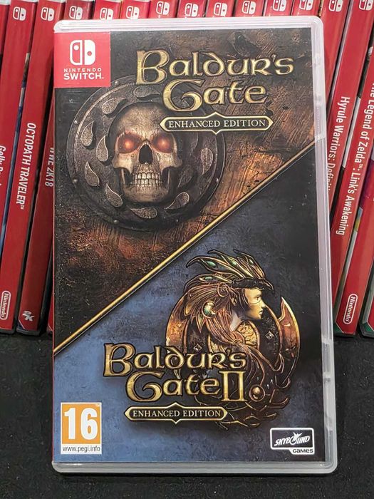 Baldur's Gate Enhanced Edition I + II - Nintendo Switch (samo pudełko)