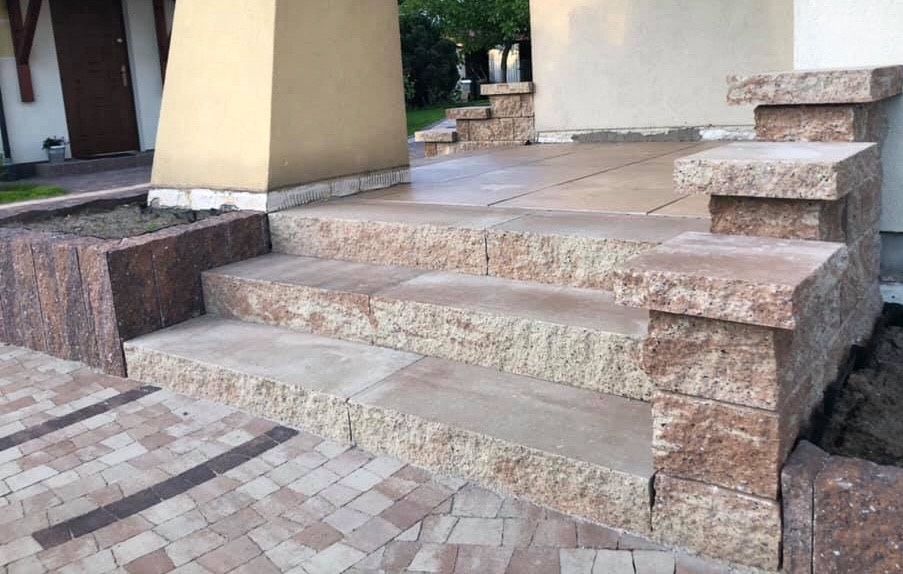 Usługi brukarskie/układanie kostki brukowej