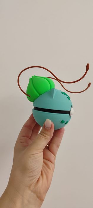 Bulbasaur pokeball pokemon 3d