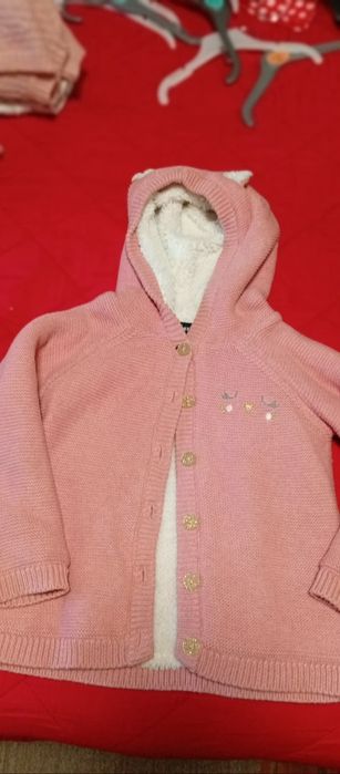 Lote casacos quentinhas menina tamanhos  92/98