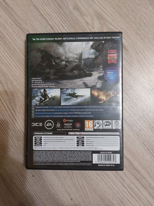 Battlefield 3 pudełko bez klucza