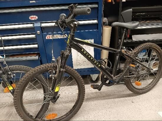 BTT CRIANÇA EXPL 500 20" 6-9 ANOS PRETO