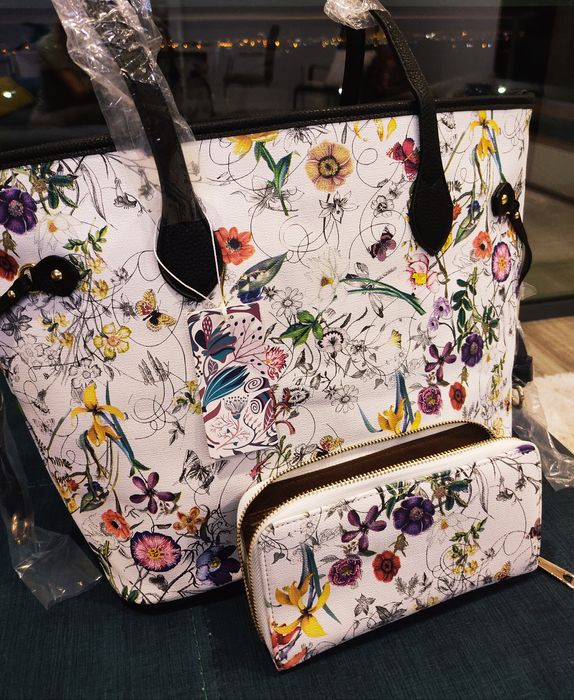 Mala para Senhora flores