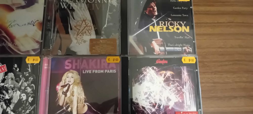 Música em Cd Artistas e Grupos Internacionais Live.