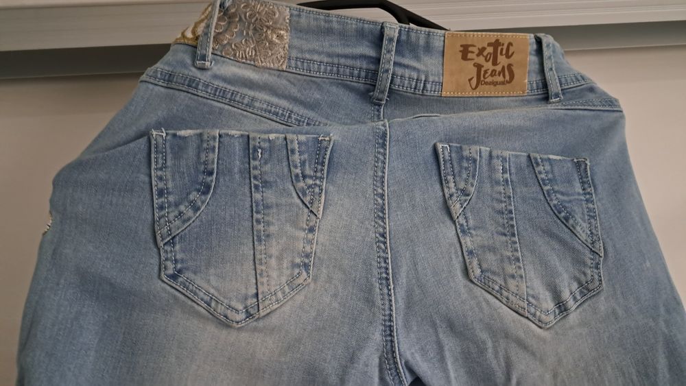 Spodnie jeansy Desigual XS