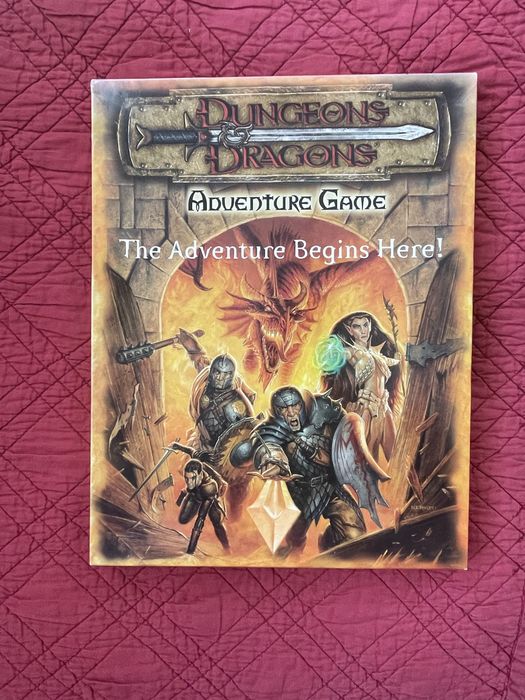 Dungeons and dragons adventure game