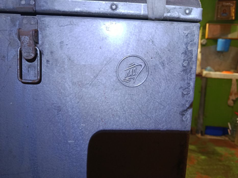 Продам алюминиевый ящик для рыбалки СССР