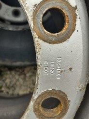Felgi naczepowe 19.5 z oponami 6 szt