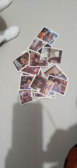 Cromos da série Fama