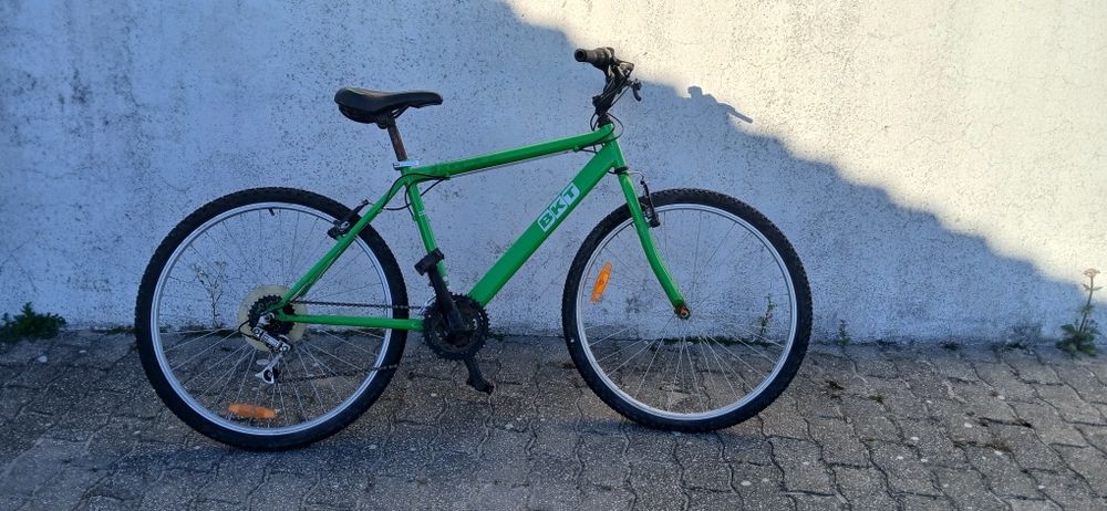 Bicicleta com defeitos