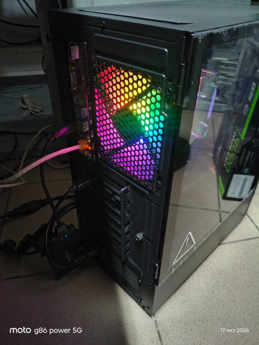 Gracz - RYZEN 5 8400F/RTX 4060 8GB/16GB DDR5 (32GB) /SSD 500GB /GWR.