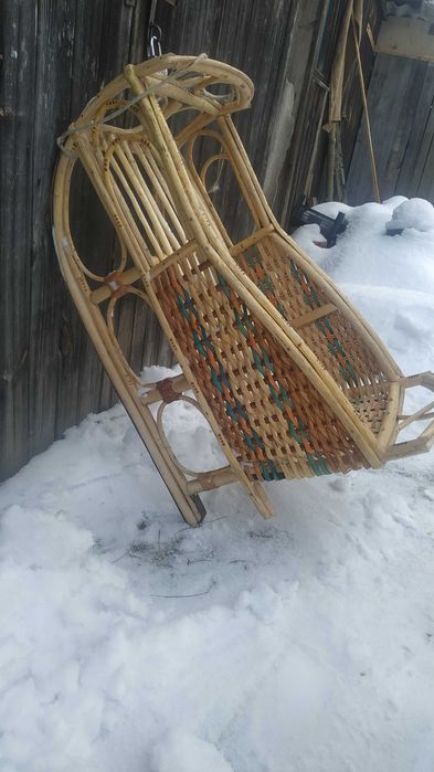 Санчата/санки плетені