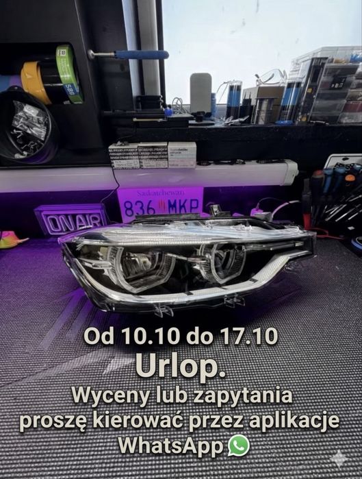 Konwersja USA/EU,Regeneracja Lamp,Retrofit,Wymiana Kloszy,Modyfikacje.